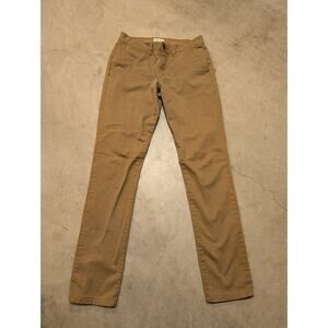 Taylor Stitch Chino Pants Mens 31x34 Tan Preppy Slim Fit